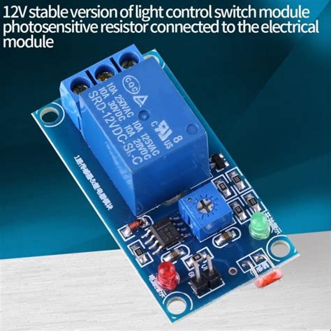 12v Stable Ldr Photoresistor Relay Module Controller Light