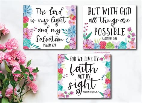 9 Beautiful And Free Printable Scripture Cards For Bible Study