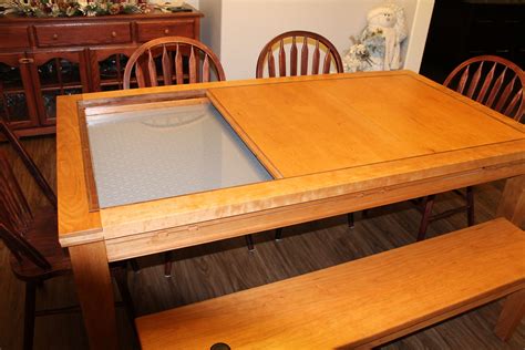 Custom Made Gaming Table Dining Table By Holtzer Custom Woodworking