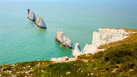 The Needles Isle Of Wight Landmark By Alum Bay Tourist Attraction