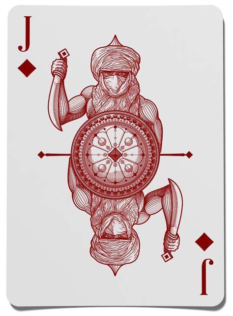 Jack Of Diamonds Esoteric Art Cards Playing Cards