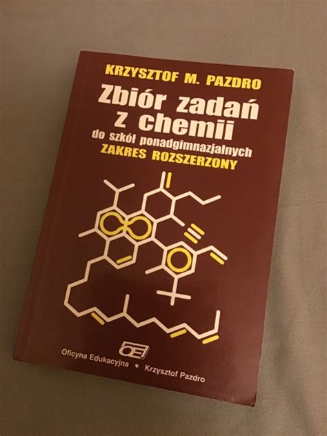 Zbi R Zada Z Chemii Pazdro Rozszerzony Radom Kup Teraz Na Allegro