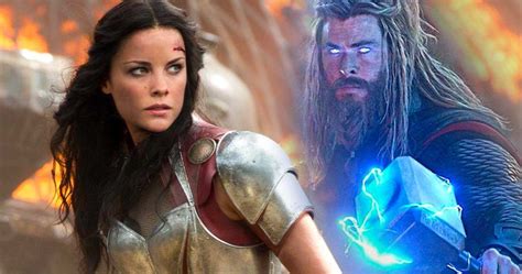 Thor Love And Thunder Scene Post Credit - Jaimie Alexander se lance dans Thor: Love and Thunder en tant que Lady