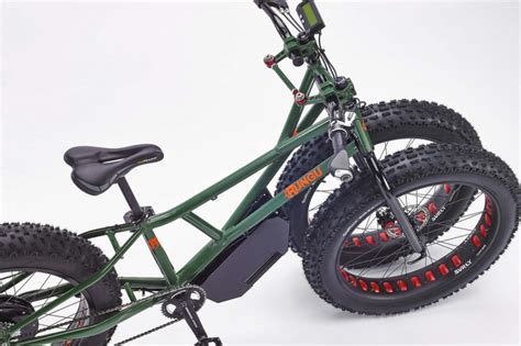 Rungu Juggernaut A 2000w Three Wheeled Fat Trike Electric Bike
