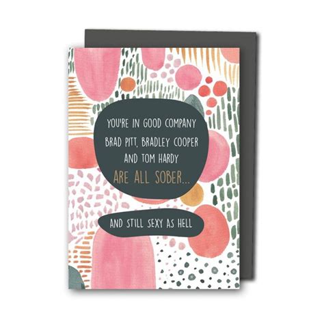 Encouragement Sobriety Card Paper And Party Supplies Greeting Cards