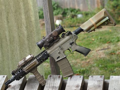 Mister Donuts Firearms Blog Mk18 Block Ii Painted Lower And Surefire