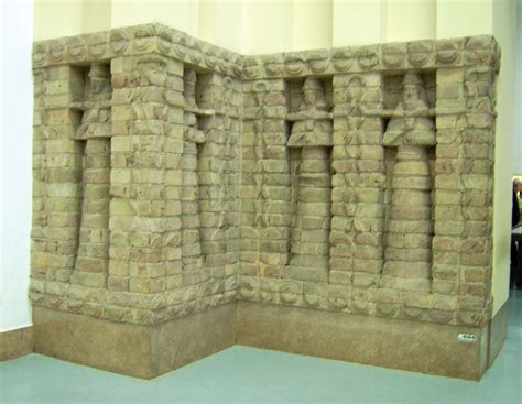 Part Of Front Of Inanna Temple Of Kara Indasch From Uruk
