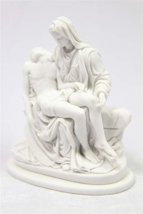 Michelangelo S Pieta Mary Madonna Jesus Catholic Statue Sculpture