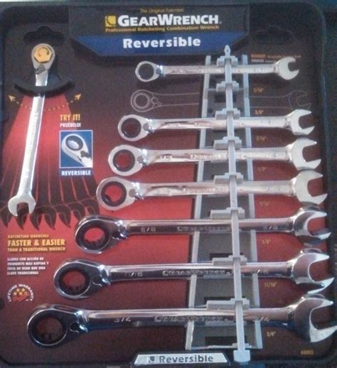 Buy Gearwrench Reversible Ratcheting Wrench Set Standard Sae Inch 8 Pc
