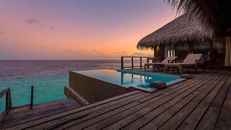 Sunset In Paradise Maldives Rmostbeautiful