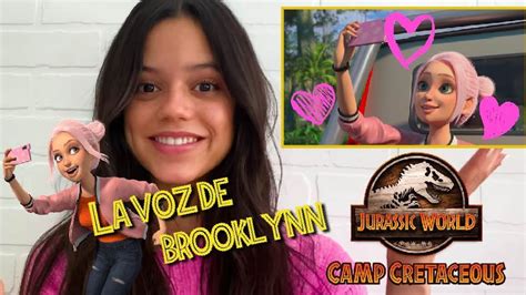 Ella Es La Voz De Brooklynn En Jurassic World Camp Cretaceous Youtube