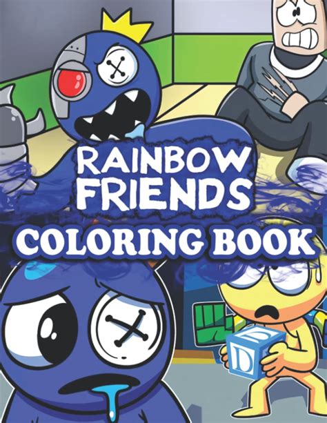 Buy Rainbow Friends Coloring Book 2023 New Edition Fun Rainbow