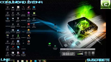Theme Nvidia Geforce Verder 2014 Super Tema Windows 7 Youtube