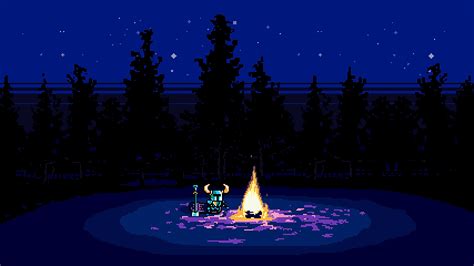 1920×1080 Animated Shovel Knight Campfire Hd Wallpapers