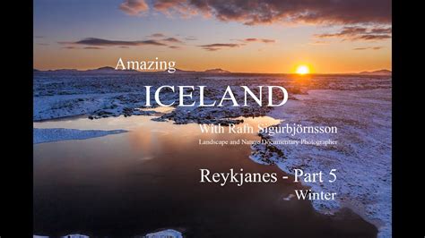 Amazing Iceland Reykjanes Landscape Part 5 Winter Youtube