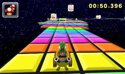 I was losing faith in this game early on in my first playthrough, but this track did a complete 180 on me and still gives me fond memories years after. Image - SNES MK7 Rainbow Road2.jpg | Mario Kart Racing Wiki | FANDOM powered by Wikia