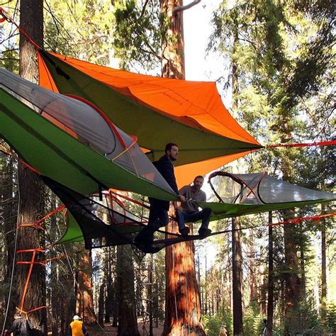 Tentsile Connect Tree Tent In Orange On Amazon Tree Tent Best Tents