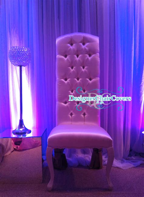 H.versailtex office chair arm covers durable soft Elegant King and Queen Chairs hire - Designer Chair Covers ...