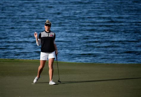 charley hull goes wire to wire to win second let title in abu dhabi