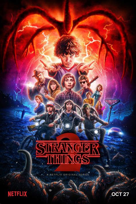 Stranger Things 2 Official Poster Behance