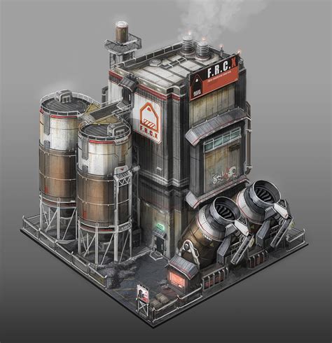Anno 2070 Tycoon Buildings Tobias Frank Sci Fi Concept Art Game