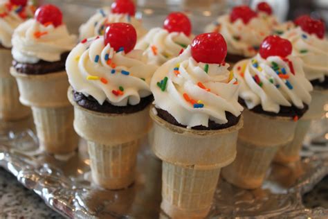 Just A Little Party Ice Cream Cone Cupcakes Fun Easy Summer