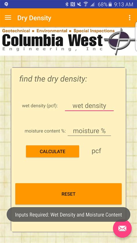 Soil Density Calculator Apk For Android Download