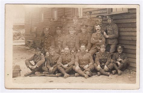 Men Of The 7th Bn The Queens Royal West Surrey Regiment During Ww1