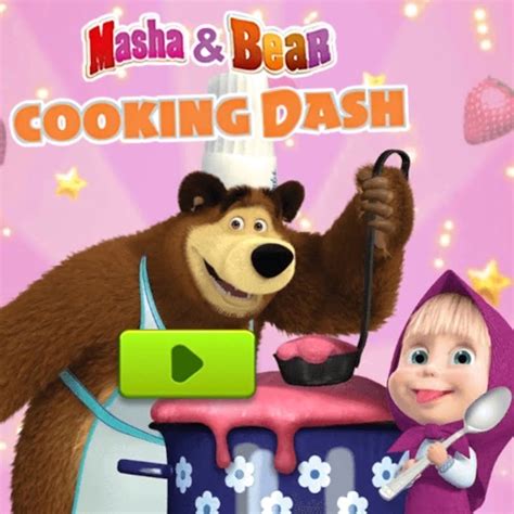 Masha And Bear Cooking Dash Game Play At Friv2onlinecom