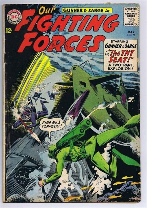 Our Fighting Forces 76 Original Vintage 1963 Dc Comics Comic Books