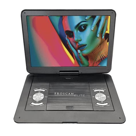 Proscan Elite 133 Portable Dvd Player Pedvd1332 Black