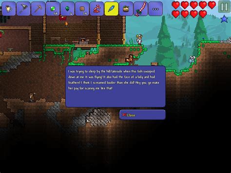 Terraria Mobile How Do I Complete The Anglers Quests Arqade