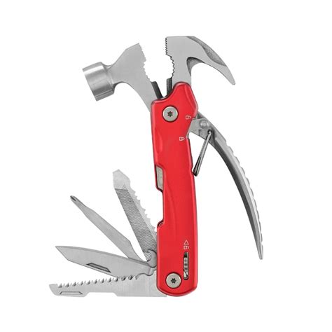 High Quality Red 12 In1 Multifunctional Plier Hammer Multi Tools
