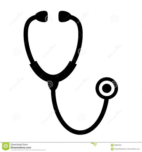 Illustration About Stethoscope Medical Icon Vector Illustration