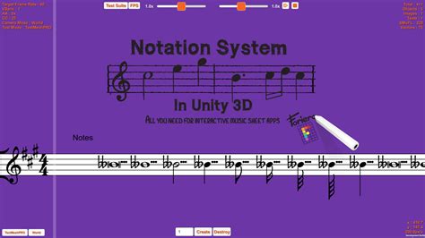 Assets Notation System For Unity3d Music Sheets Unity Forum