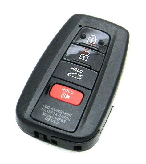 2019 Toyota Avalon Hybrid 4 Button Smart Key Fob Hyq14fbe 8990h 07020