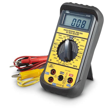 Ideal Test Pro Digital Multimeter 281938 Hand Tools And Tool Sets At