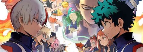 Anime My Hero Academia Sports Festival Showdown Facebook Cover Capa