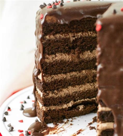 You can eat it all by itself, or layer it in a trifle or a cake… whatever you do, just don't skip this no bake mousse! Twelve Layer Chocolate Cake Plus Ganache - Honest Cooking