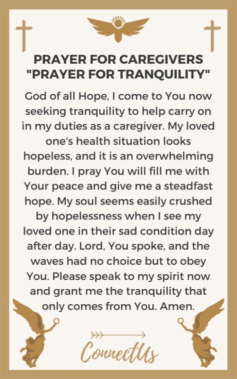 15 Strong Prayers For Caregivers Connectus