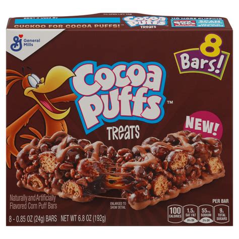 save on general mills cocoa puffs treat bar 8 ct order online delivery giant