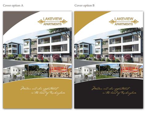 Elegant Colorful Brochure Design For Yaran Property Group By San011