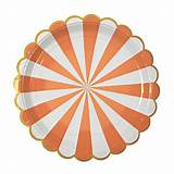 Images of Striped Party Plates