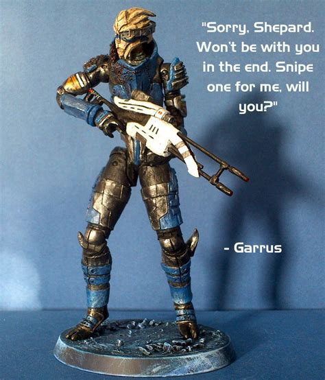 Garrus Vakarian Mass Effect Figure By Somethinggerman On