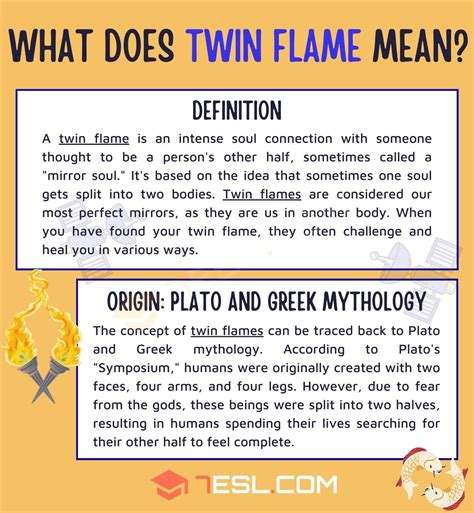 Twin Flame Meaning What Does Twin Flame Mean ESL