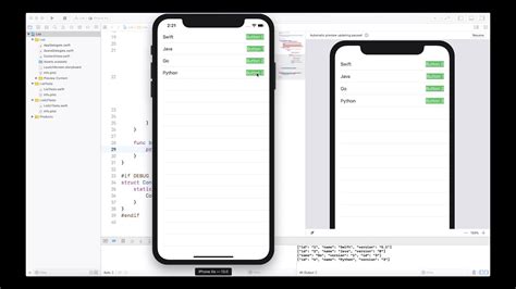Swiftui How To Create A Listtable View With Buttons In Swiftui