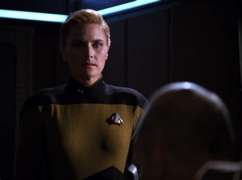 Tasha Yar Denise Crosby Taking Command Of The Enterprise C