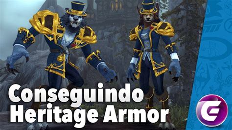 Heritage Armor Worgens Questline Complete Wow Live Youtube