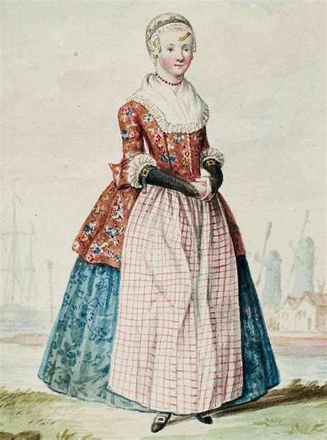 Working Woman 1770s 18th Century Clothing 18th Century Costume