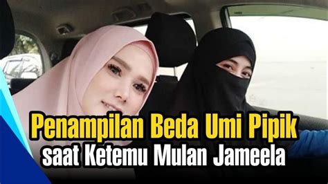 Umi pipik akhirnya menjawab soal keinginan menikah lagi pasca ditinggal ustaz jefri al buchori 8 tahun lalu. Penampilan Beda Umi Pipik saat Ketemu Mulan Jameela - YouTube